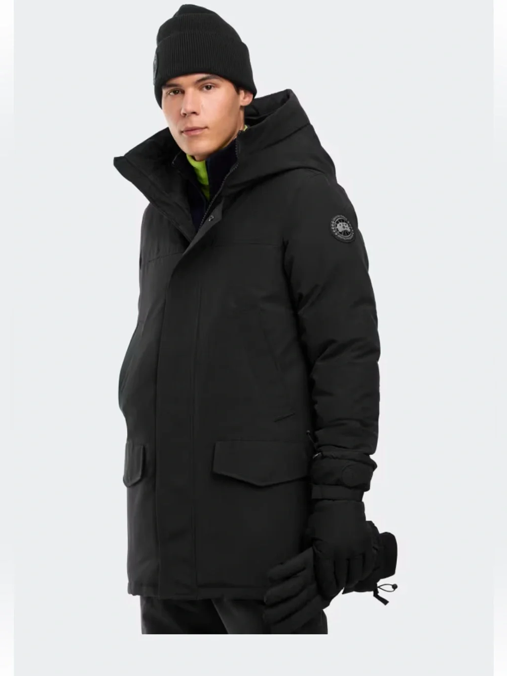 Canada Goose Langford Parka Black Disk